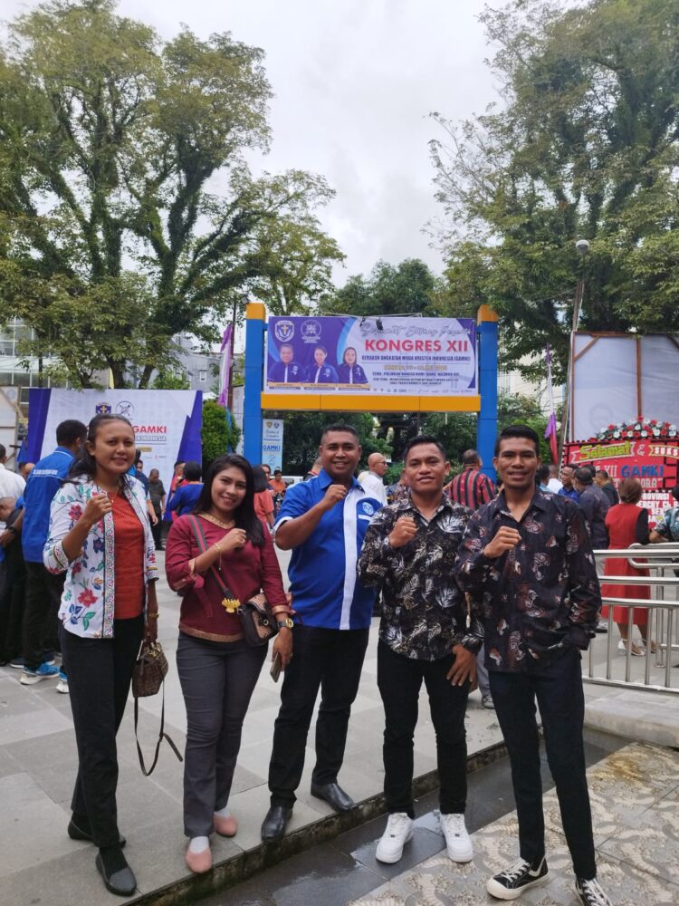 Menghadiri Kongres,DPC GAMKI Bursel resmi Di Pimpin Ruhupessy