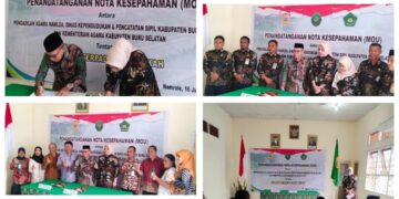 Pemkab Bursel Dan Ketua PA Namlea Teken MoU Sidang Isbat Terpadu