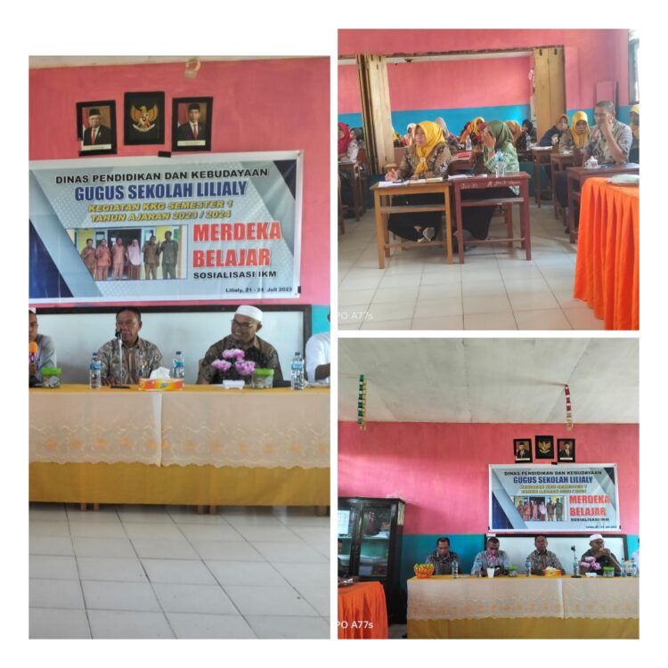 Beri Pemahaman Soal Merdeka Belajar, Gugus Sekolah Lilialy Gelar KKG