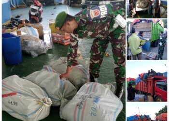 Kodim 1506/Namlea Temukan Bahan Tambang GB di KMP Wayangan