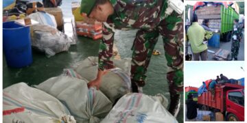 Kodim 1506/Namlea Temukan Bahan Tambang GB di KMP Wayangan