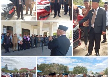 Pemkab Buru Lakukan Apel Aset Kendaraan Dinas