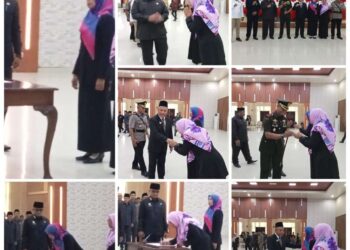 Djalaludin Salampessy Lantik Dua Pejabat Esalon II Buru