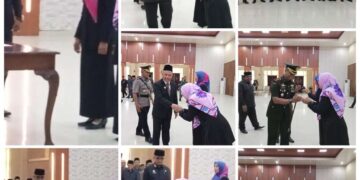 Djalaludin Salampessy Lantik Dua Pejabat Esalon II Buru