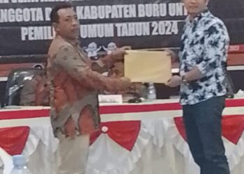 KPU Buru Tetapkan 326 DCS