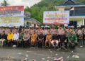 Kapolres Bursel Pimpin Apel Gelar Pasukan Operasi Mantap Brata Salawaku 2023 -2024