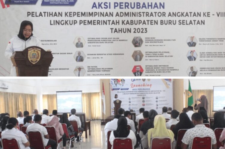 Bupati Bursel Launching Aksi Perubahan Peserta PKA Angkatan VIII