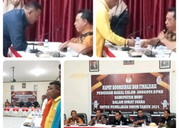 KPU Buru Gelar Rakor Finalisasi DTC