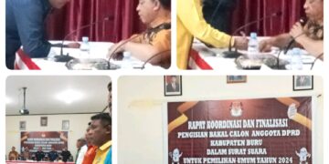 KPU Buru Gelar Rakor Finalisasi DTC