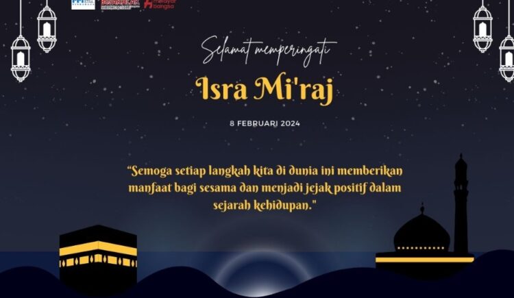 Peringatan Isra Mi’raj 8 Februari 2024
