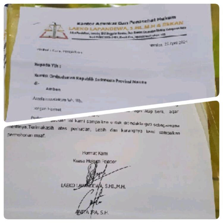 Polres Buru Lamban Tangani Penyerobotan Lahan di Tambang Ilegal Gunung Botak