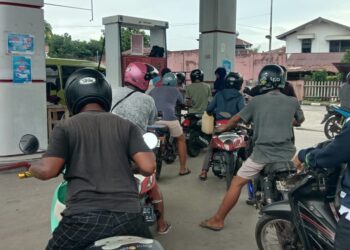 MDR Bagikan 400 Kupon Pertalite Gratis ke Tukang Ojek