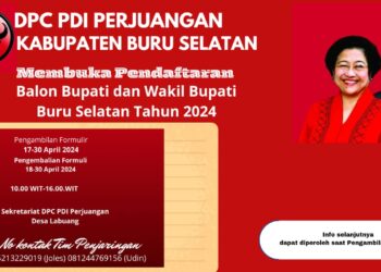 DPC PDIP Bursel Buka Pendaftaran Calon Bupati Dan Wakil Bupati 2024