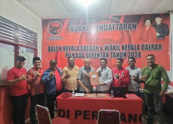 Bupati Safitri Kembali Maju Pilkada 2024 Dengan Mendaftar Di  PDIP