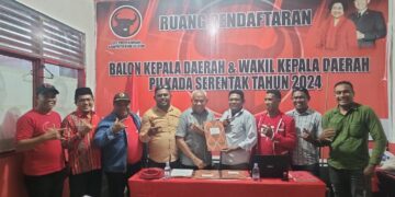 Bupati Safitri Kembali Maju Pilkada 2024 Dengan Mendaftar Di  PDIP