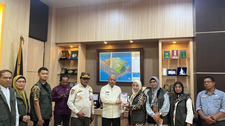 Peneliti BRIN Temui Penjabat Bupati Salampessy Bangun Sinergitas