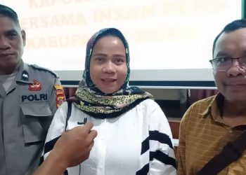 Ketua PWI Buru, Asma Payapo :  Polisi Adalah Mitra Wartawan