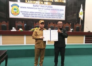 DPRD Buru Sahkan Tiga Perda Baru