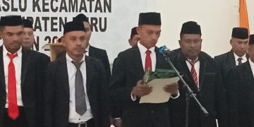 30 Komisioner Panwascam Buru Dilantik