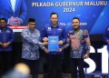 Murad Ismail-BMW resmi diusung Demokrat maju Pilkada Maluku 2024