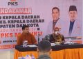Incumbent Safitri Malik Lakukan Pendalaman Balon Bupati Bursel Di DPW PKS Maluku