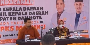 Incumbent Safitri Malik Lakukan Pendalaman Balon Bupati Bursel Di DPW PKS Maluku