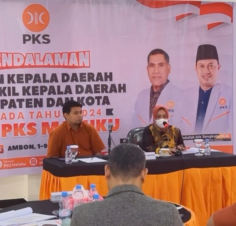 Incumbent Safitri Malik Lakukan Pendalaman Balon Bupati Bursel Di DPW PKS Maluku