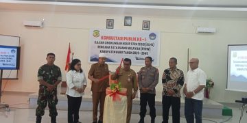 Bappeda Buru Gelar Konsultasi Publik KLHS RTRW