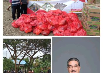 HL Salurkan Bantuan Bagi Masyarakat Terdampak Banjir di Kabupaten Buru