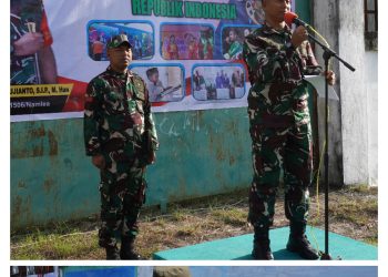 Kodim 1506/Namlea Gelar Lomba Melukis Dinding