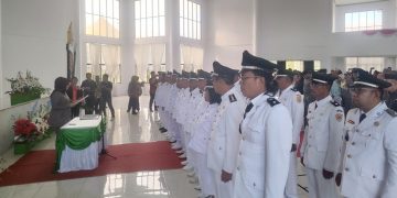 Bupati Safitri Kukuhkan Perpanjangan Masa Jabatan 26 Kades Di Bursel