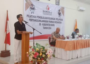 Panwascam di Buru Diminta Berhati-hati Dalam Mengelola Keuangan