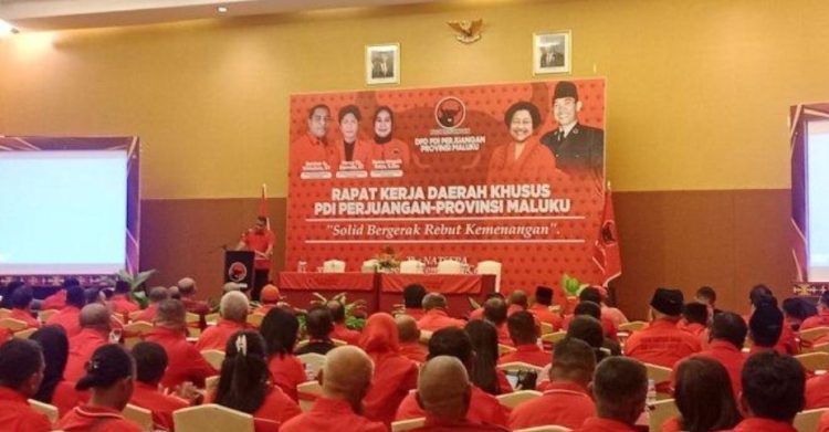 PDI Perjuangan Gelar Rakerdasus, Target Menang Telak Pilkada Maluku 2024