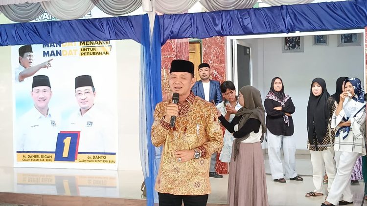 Bila Terpilih, Lima Tahun Memimpin  Gaji MDR Untuk Rakyat Buru