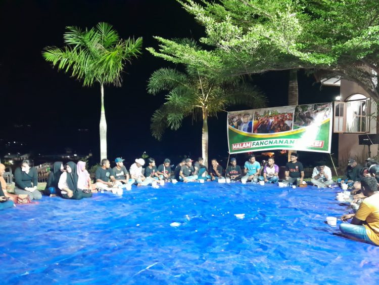 Silaturahmi Malam Fangnanan AMKEI: Ini 10 Program Yang Disampaikan Cabup Aziz Hentihu