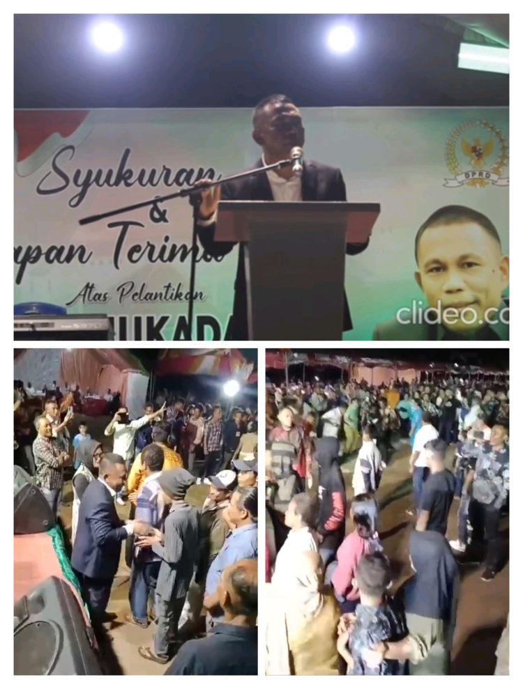 Syukuran Djalil Mukaddar Dibanjiri Ribuan Orang