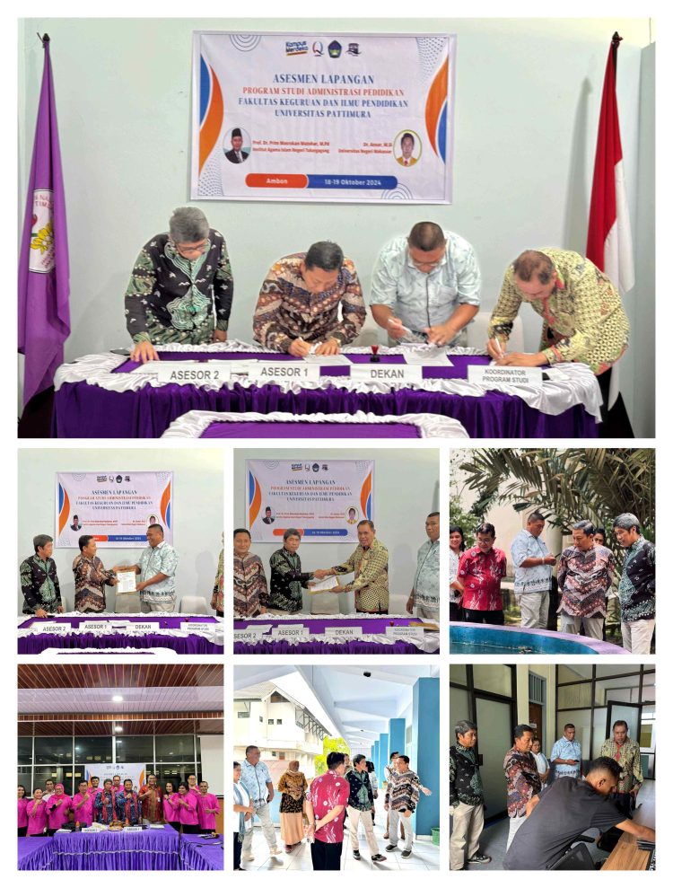 Asesmen Lapangan Program Studi Administrasi Pendidikan FKIP Unpatti