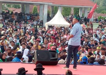 Hadiri Kampanye Akbar BASIS, Ketua DPRD Kabupaten Buru Ajak Masyarakat Pilih Paslon Nomor 3