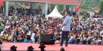 Hadiri Kampanye Akbar BASIS, Ketua DPRD Kabupaten Buru Ajak Masyarakat Pilih Paslon Nomor 3