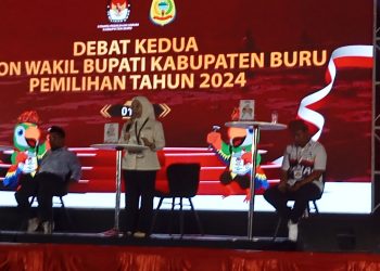 Hebat, Cawabup Perempuan Kabupaten Buru, Tampil Gemilang Dalam Debat Kedua Pilkada 2024