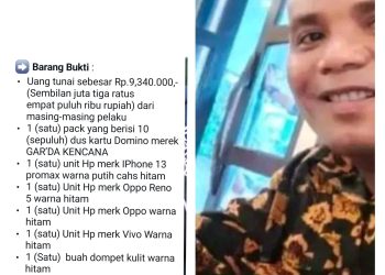 Oknum Tim Kampanye MANDAT Ketangkap Main Judi