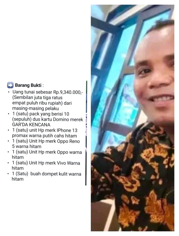 Oknum Tim Kampanye MANDAT Ketangkap Main Judi