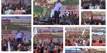 Ribuan Warga Padati Kampanye Paslon Safitri – Hempri di Namrole