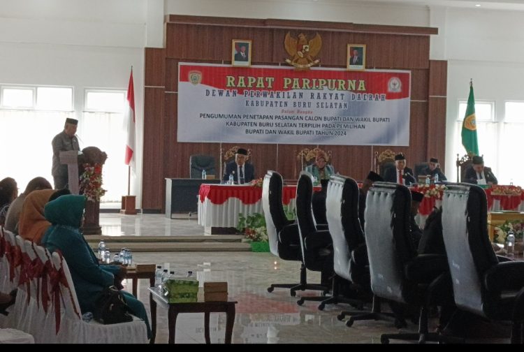 Bupati Safitri Hadiri Penetapan La Hamidi dan Gerson Bupati Terpilih: Saya Titipkan Bursel