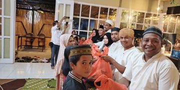 HIPMI Bursel Buka Puasa Bersama dan Pemberian Santunan Bagi Anak Yatim, Janda dan Mualaf