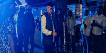 Bupati La Hamidi Lepas Rombongan Pawai Takbir Sambut Lebaran Idul Fitri