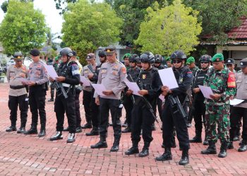 Ikhtiar Spiritual, Polres Buru Gelar Dzikir Bersama Jelang PSU dan PUSS Pilkada