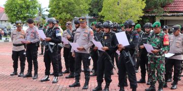 Ikhtiar Spiritual, Polres Buru Gelar Dzikir Bersama Jelang PSU dan PUSS Pilkada