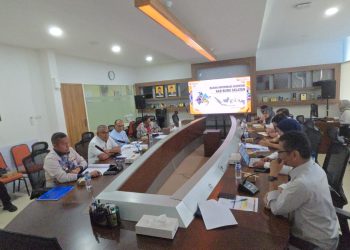 Bupati Bursel dan Kementrian PU Audiensi Bahas Persoalan Jalan, Jembatan di Bursel