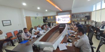 Bupati Bursel dan Kementrian PU Audiensi Bahas Persoalan Jalan, Jembatan di Bursel